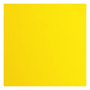 292 Papier Cartonné Texturé 30,5x30,5cm Lemon yellow 2928-005 Isaleocrea Saint Pourçain sur Sioule Allier Auvergne