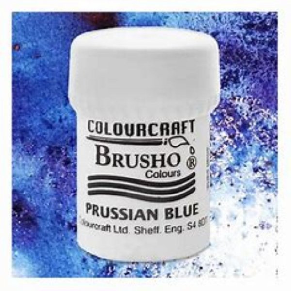 1284 Brusho Prussian Blue Isaleocrea Saint Pourçain sur Sioule Allier Auvergne
